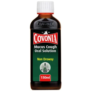 B&M Covonia Herbal Mucus Cough Syrup 150ml