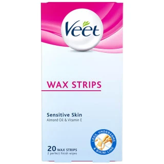 Veet Easy Gelwax Wax Strips 20pk