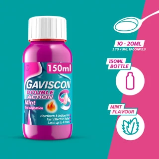 Gaviscon Double Action 150ml - Image 2