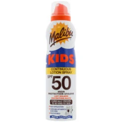 Malibu Kids Continuous Lotion Spray Spf 50 175ml