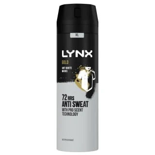 Lynx 72H Anti-Perspirant 200ml - Gold