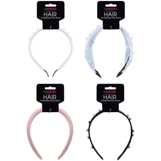 Style Studio Embellished Headband - Blue - Image 3