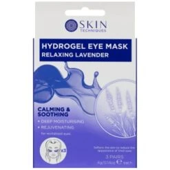 Skin Techniques Hydrogel Eye Mask 3pk - Lavender