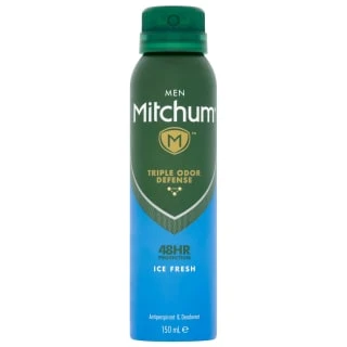 B&M Mitchum Men's 48 Hour Antiperspirant 150ml - Ice Fresh