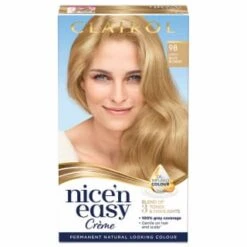 Clairol Nice'n Easy Creme Permanent Hair Dye - 9B Light Beige Blonde