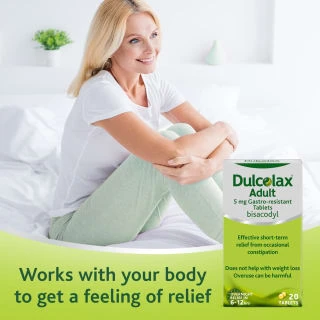 B&M Dulcolax Adult 5mg Gastro-Resistant Tablets 20pk - Image 5