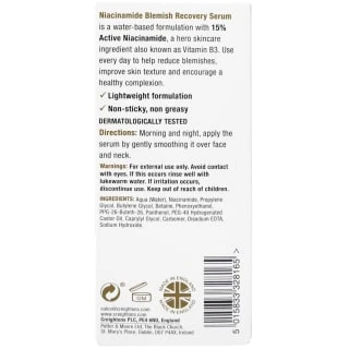 B&M Balance Niacinamide Blemish Recovery Serum 30ml - Image 4