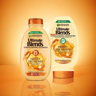 Garnier Ultimate Blends Conditioner 400ml - Honey Treasures - Image 2