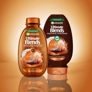 Garnier Ultimate Blends Shampoo 400ml - Coconut - Image 3